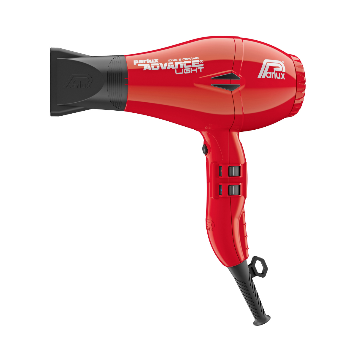 Parlux Advance rosso con bocchetta inserita
