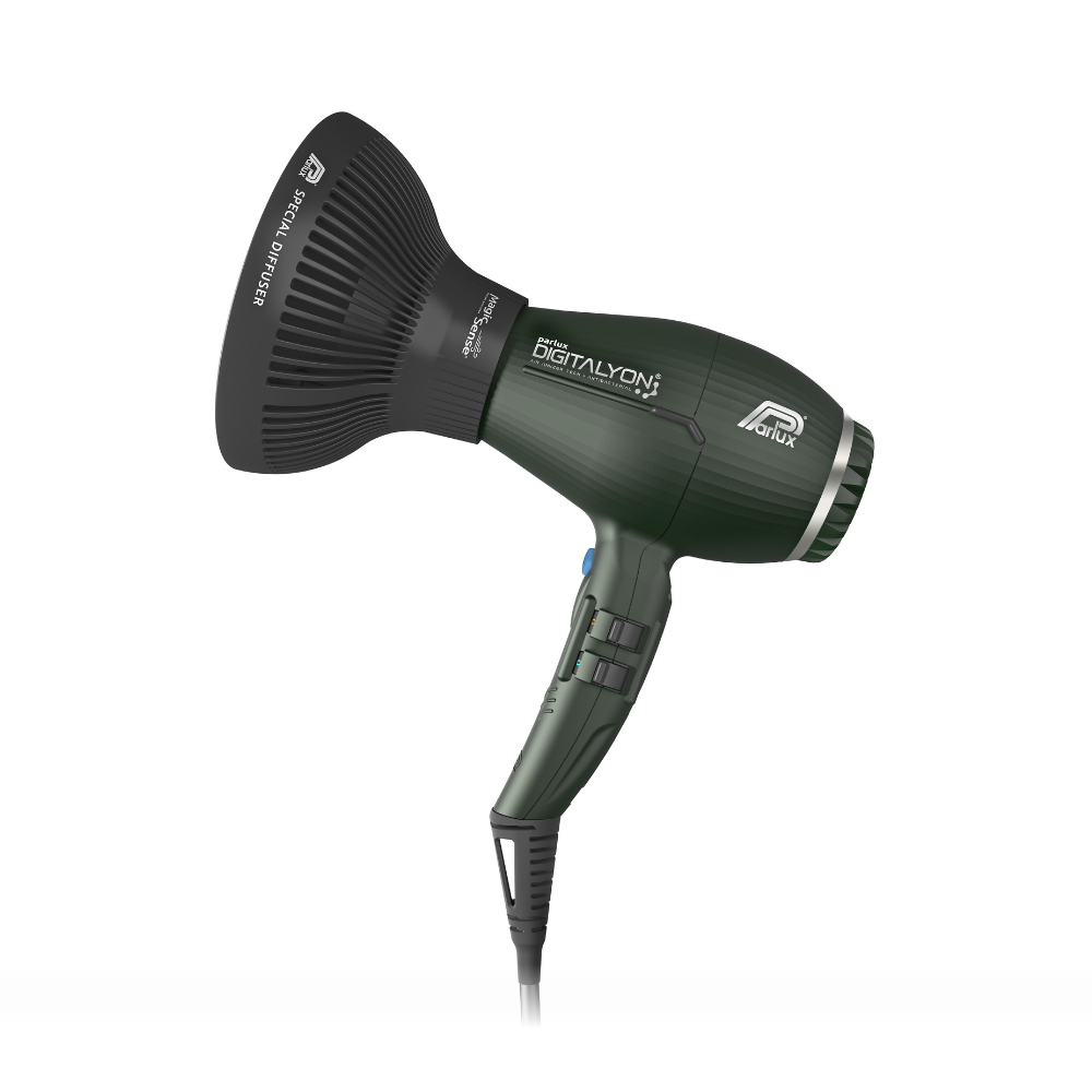 Parlux Digitalyon color antracite con diffusore MagicSense inserito
