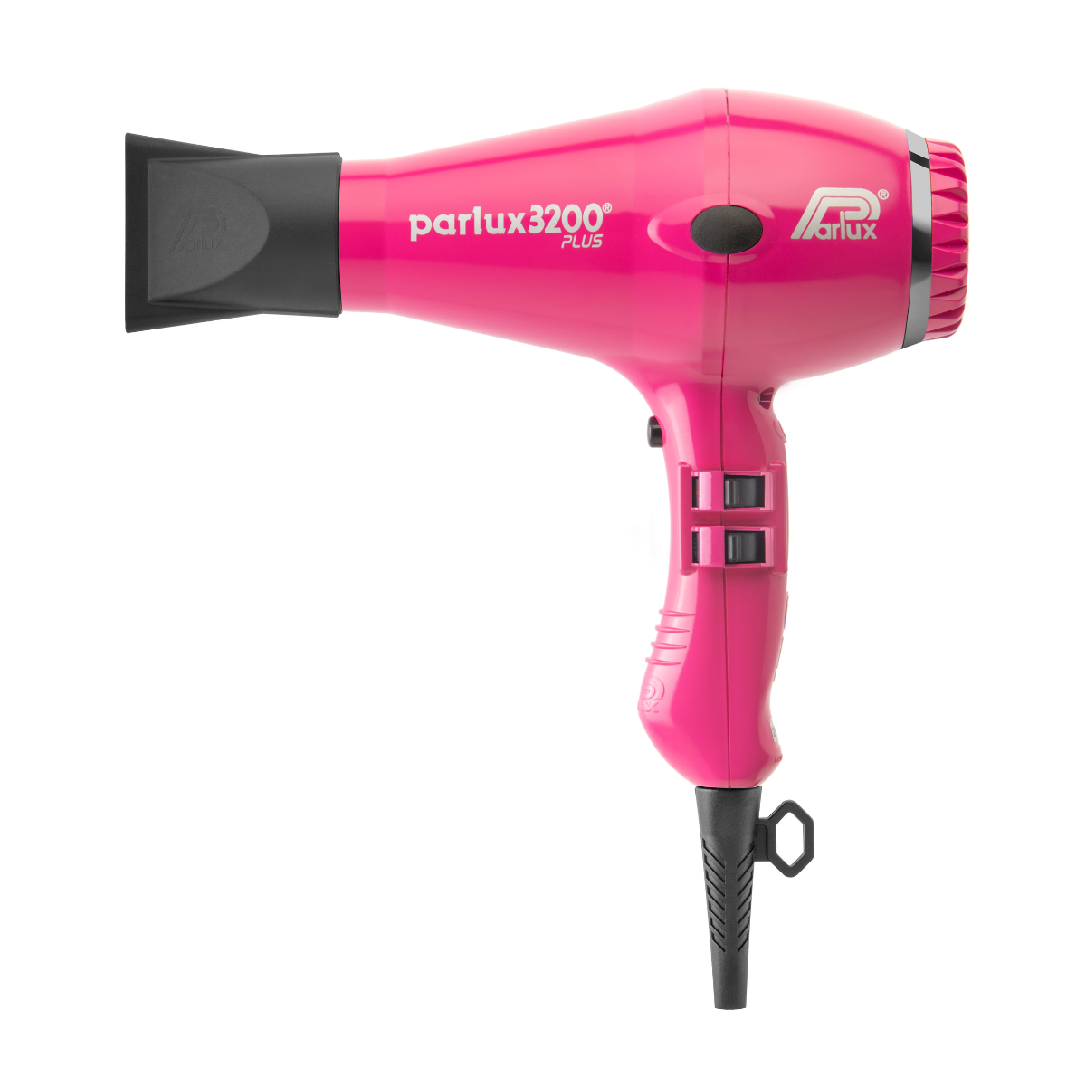 Parlux 3200 plus fucsia con bocchetta inserita