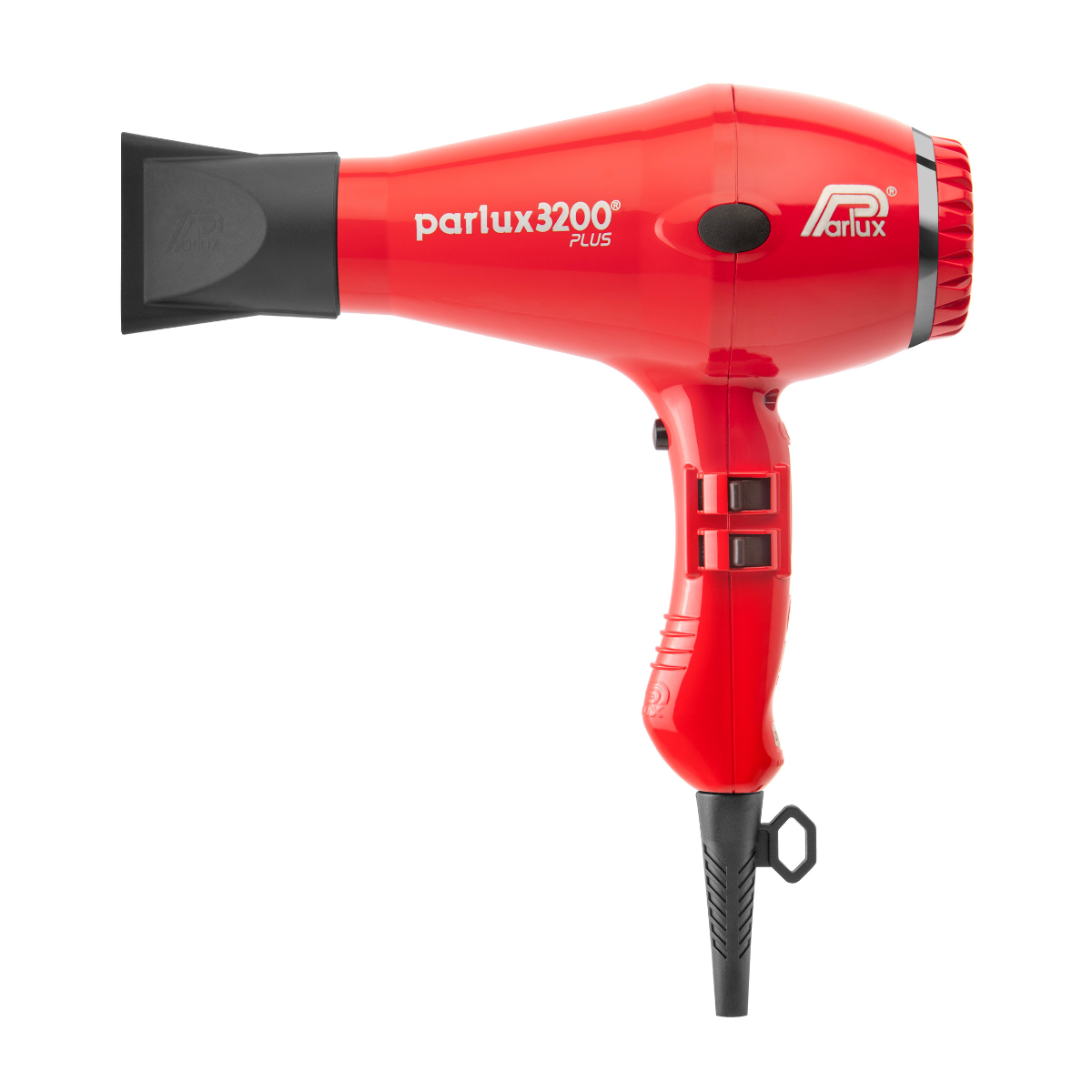 Parlux 3200 plus rosso con bocchetta inserita