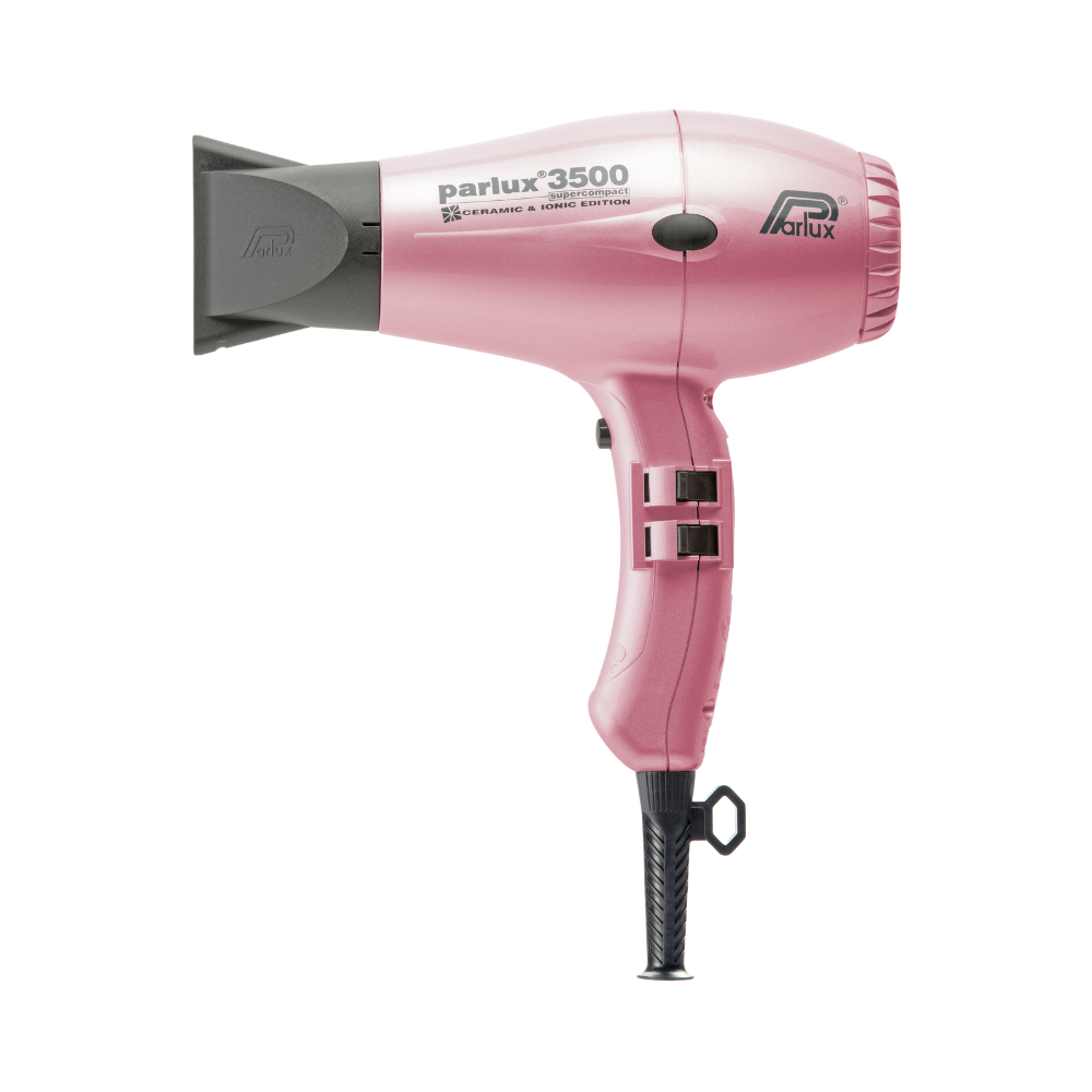 Parlux 3500 SuperCompact rosa con bocchetta inserita